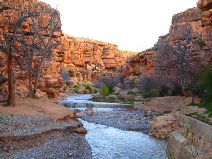 The lovely stream where the locals get their water