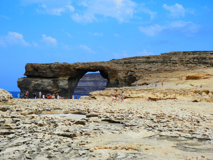 The stunning Azure Window in Dwejra Bay