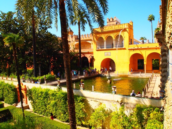 The gardens of Alcazar