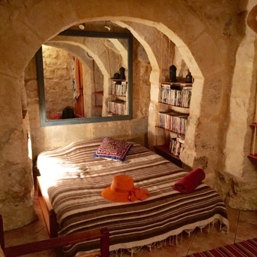 Cave room in Gozo, Malta