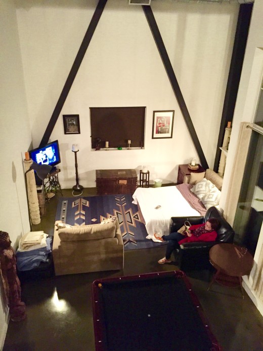 Industrial chill look in Boston