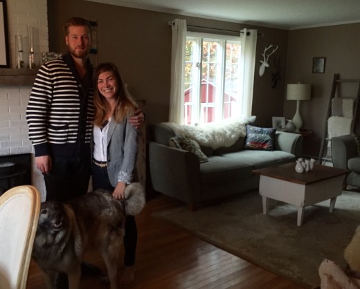 Gorgeous couple Billy and Waterfall with Sequoia in the lovely home in the Berkshires