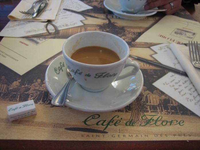 Sitting in a historic cafe is one of many revered Parisian moments